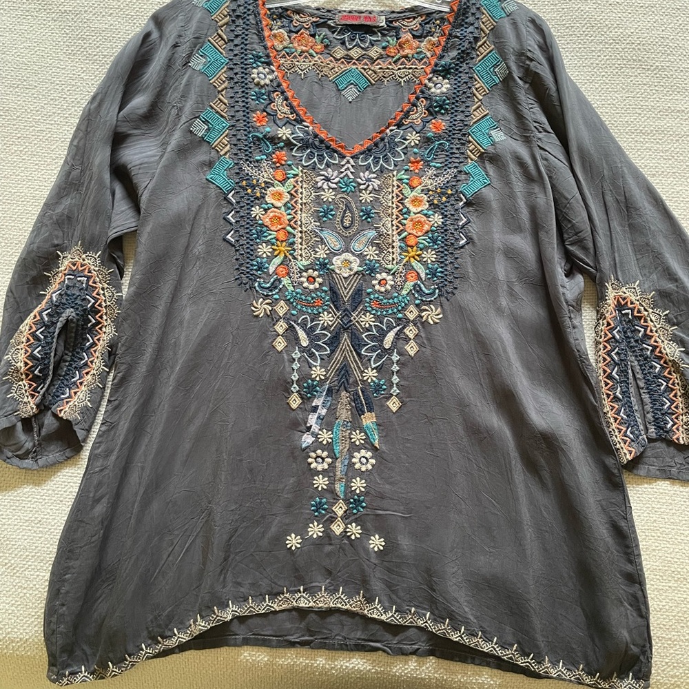Johnny Was Maya Blouse